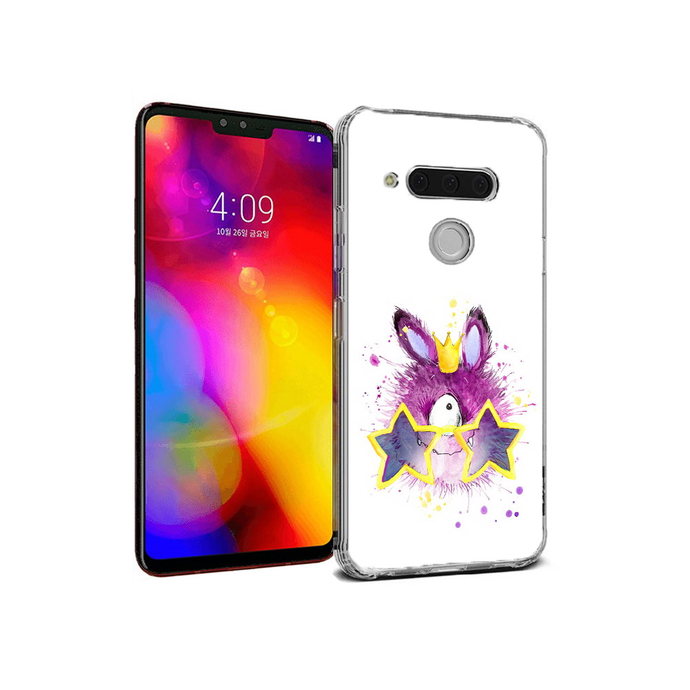 

Чехол MyPads Tocco для LG V40 ThinQ Шуршуля (PT121590.74.202), Прозрачный, Tocco