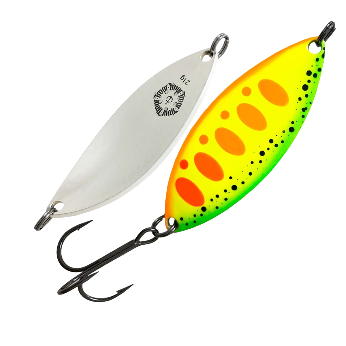 

Блесна колеблющаяся на щуку Crocodile 70 (Советский Крокодил)21g цвет 777, Crocodile 70