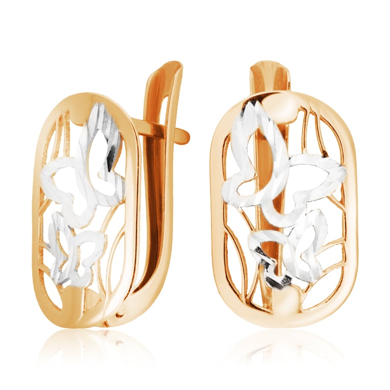

Серьги женские из золота ЮВЕЛИР КАРАТ 1025376/9, 1025376/9