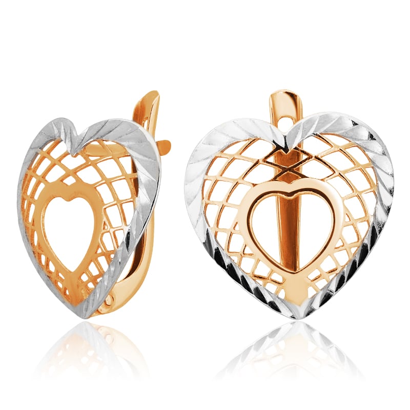 

Серьги из красного золота ЮВЕЛИР КАРАТ 1025381/9, 1025381/9