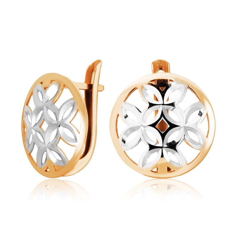

Серьги женские из золота ЮВЕЛИР КАРАТ 1025394/9, 1025394/9