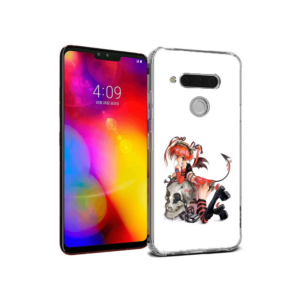 

Чехол MyPads Tocco для LG V40 ThinQ аниме (PT121590.74.221), Прозрачный, Tocco