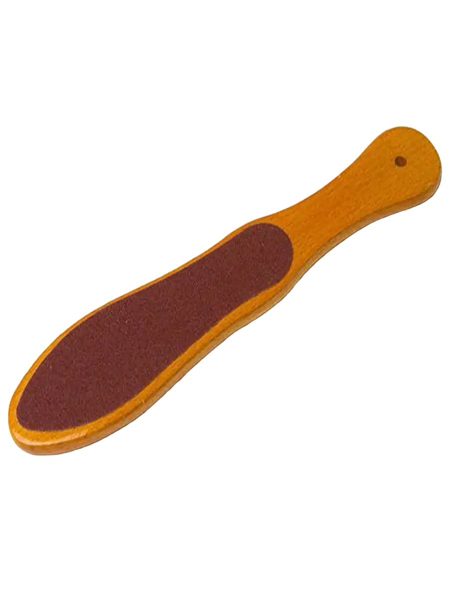 Пилка-терка с деревянной ручкой 60/100 OPTION Чистовье педикюрная терка tagger с деревянной ручкой и покрытием
