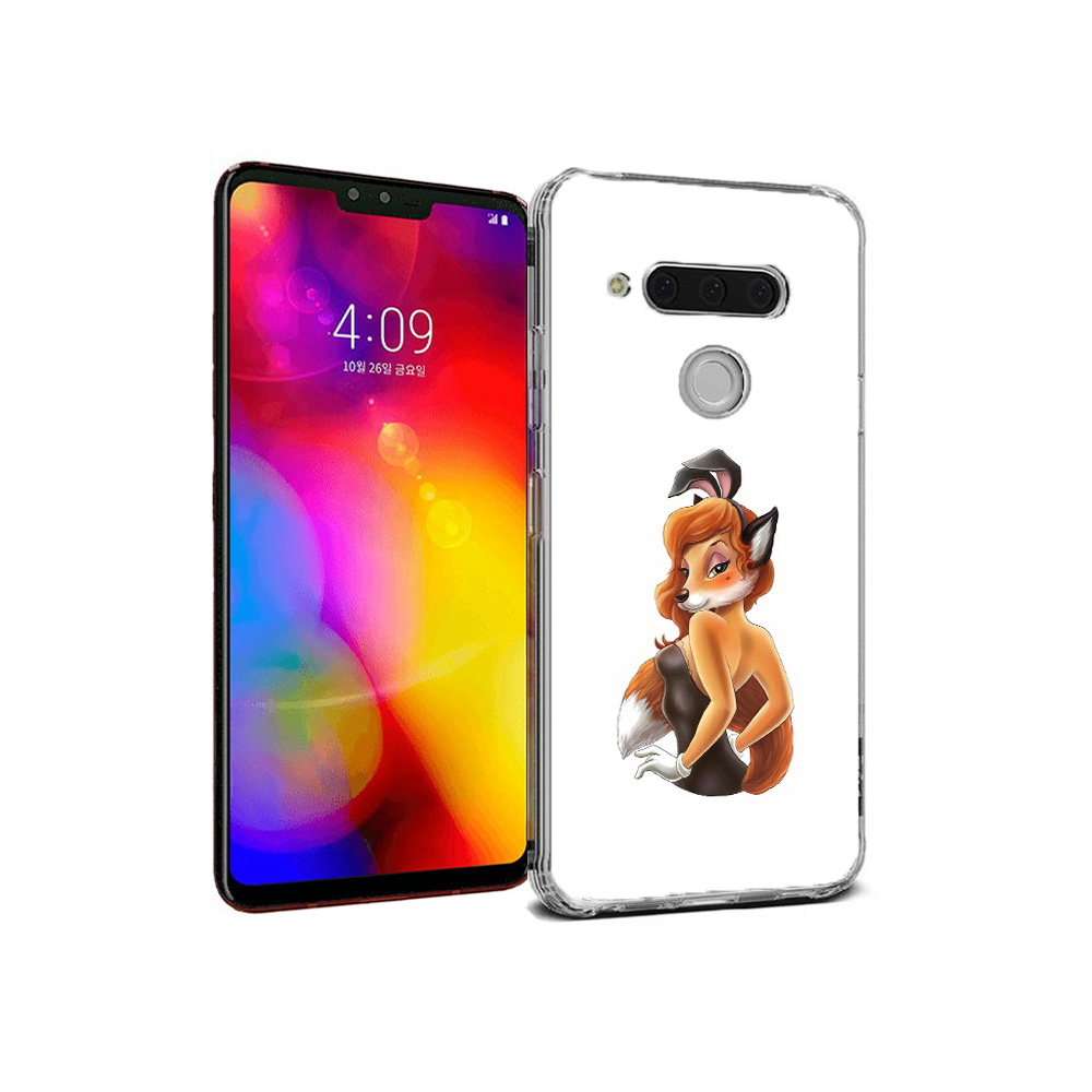 

Чехол MyPads Tocco для LG V40 ThinQ баронесса (PT121590.74.227), Прозрачный, Tocco