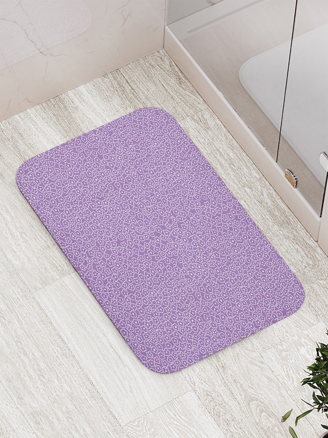 

bath_29555 Коврик противоскользящий для ванной, сауны, бассейна, 77х52 см