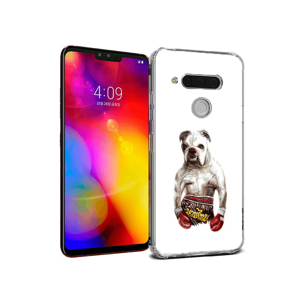 

Чехол MyPads Tocco для LG V40 ThinQ боксер (PT121590.74.243), Прозрачный, Tocco