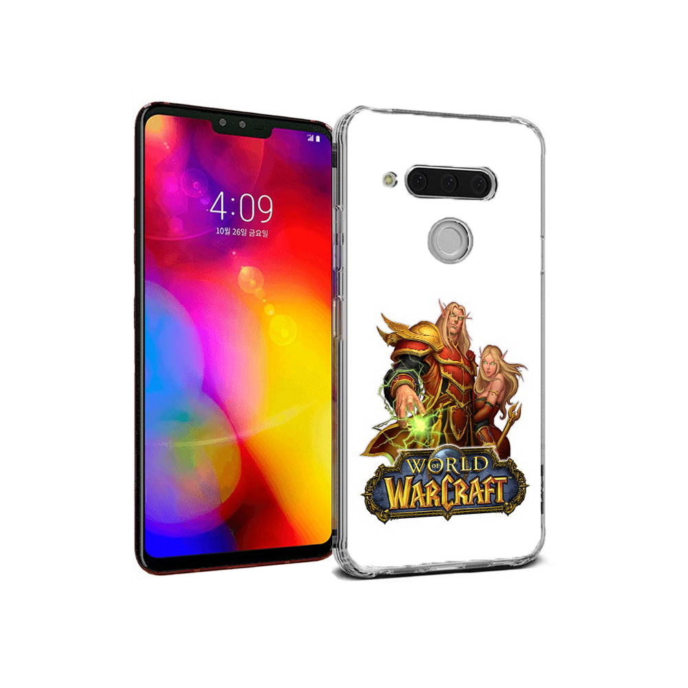 

Чехол MyPads Tocco для LG V40 ThinQ варкрафт2 (PT121590.74.256), Прозрачный, Tocco