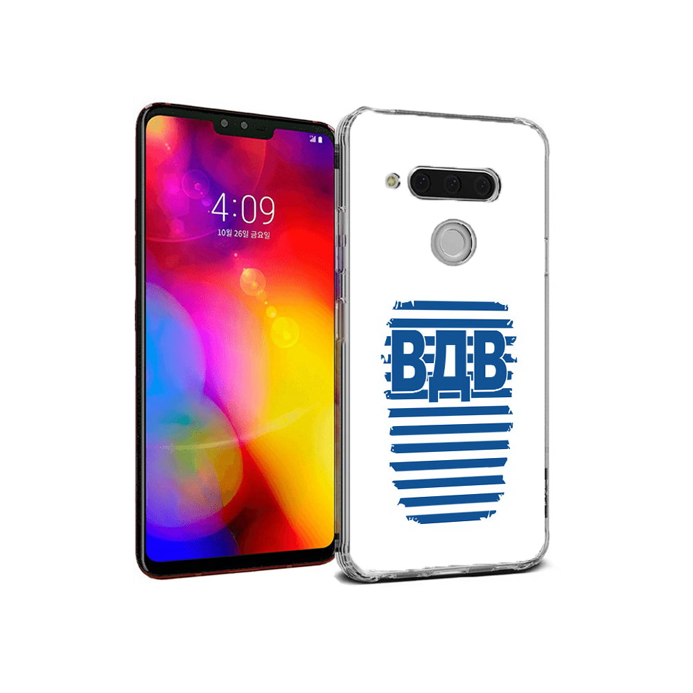 

Чехол MyPads Tocco для LG V40 ThinQ вдв2 (PT121590.74.259), Прозрачный, Tocco