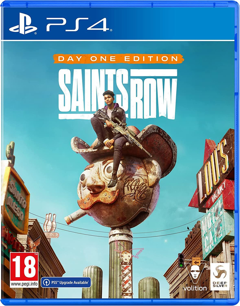 Игра SAINTS ROW Издание первого дня PS4 полностью на русском языке 5508₽