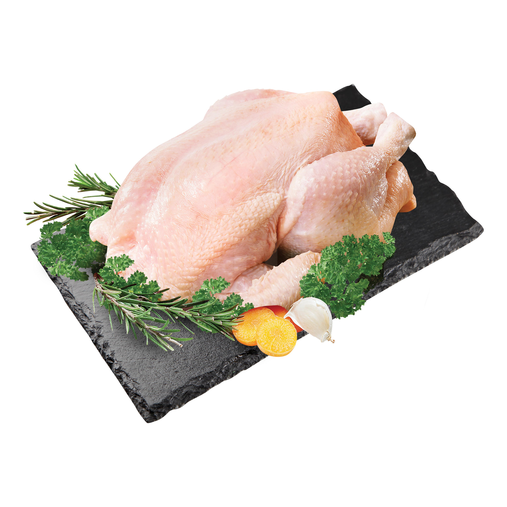 фото Тушка цыпленка-бройлера с кожей магнит охлажденная +-1,5 кг