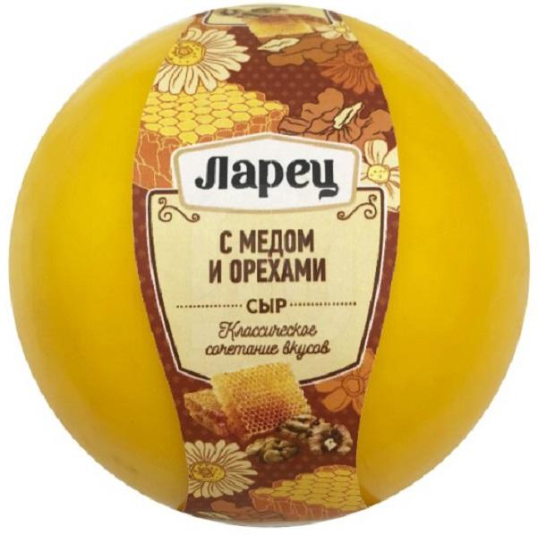 

Сыр полутвердый Ларец с медом и орехами 50% +-250 г