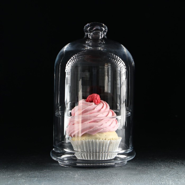 

Блюдо с крышкой Patisserie midi, d=12,5 см, стекло, Прозрачный