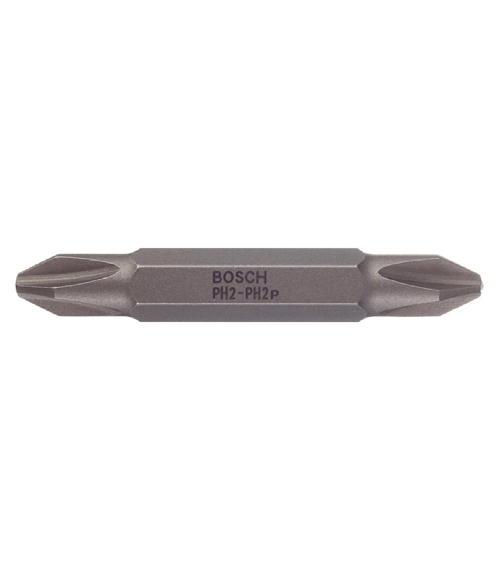 Двусторонняя насадка-бита PH2; PH2; 45 мм Bosch 2607001740 двусторонняя бита redverg