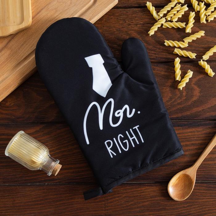 

Варежка Доляна Mr right 26x16 , 100% п/э