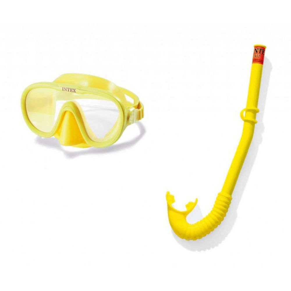 Маска для плавания Intex Искатель приключений yellow