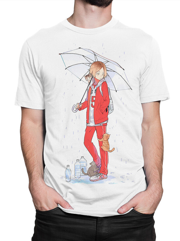 

Футболка мужская Dream Shirts Аниме и Котики белая S, Белый, Аниме и Котики
