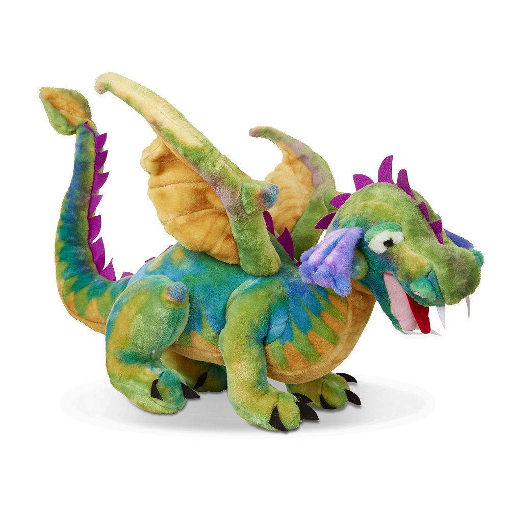 фото Melissa&doug мягкая игрушка - большой дракон, 84 х 51 см. 2121 melissa & doug