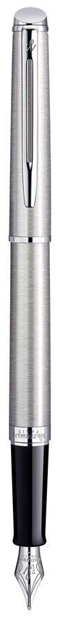 

Ручка перьевая Waterman Hemisphere S0920410 Steel CT F ст.нерж. подар.кор.