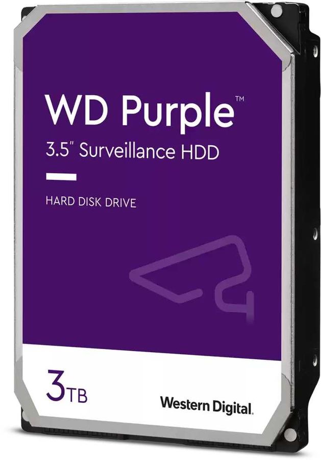 

Жесткий диск WD Purple WD30PURZ, 3ТБ, HDD, SATA III, 3.5"