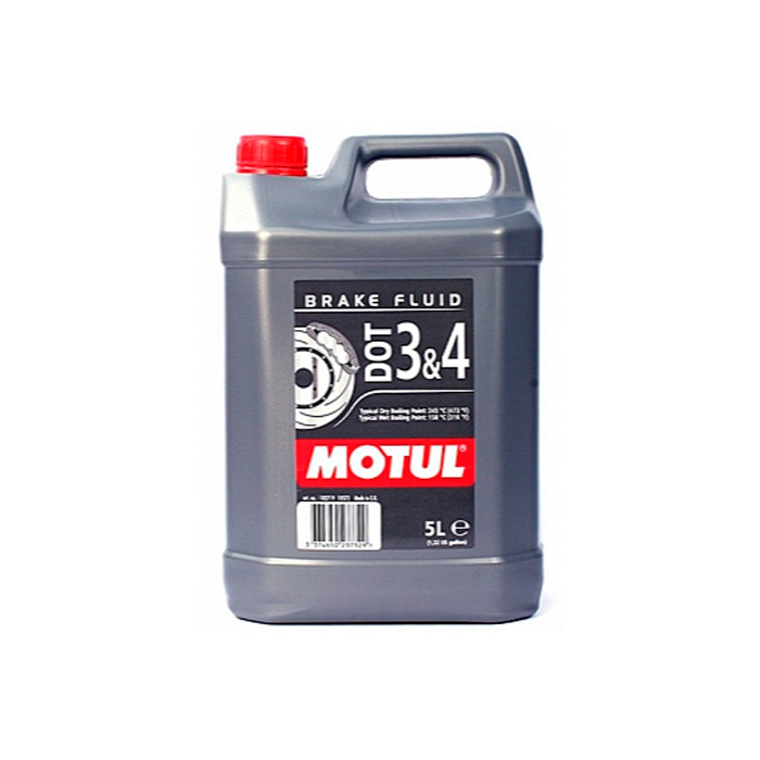 Тормозная жидкость MOTUL DOT 3&4 Brake Fluid 104247, 5л