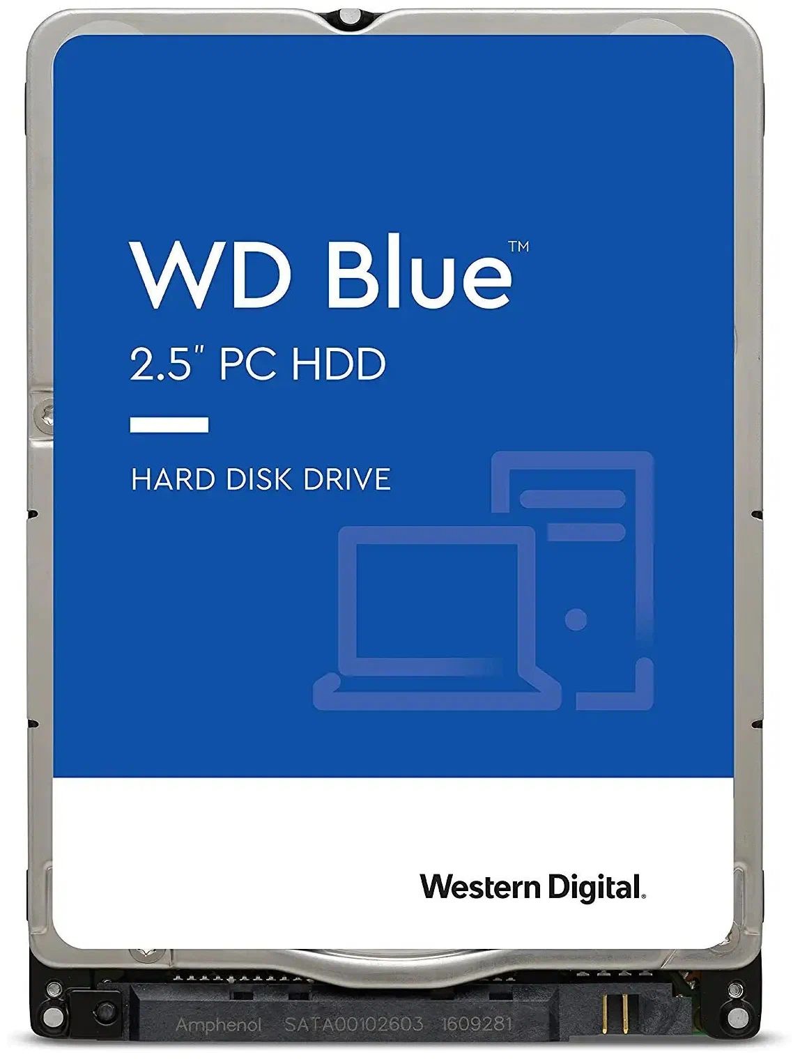 Жесткий диск WD Blue WD5000LPZX,  500ГБ,  HDD,  SATA III,  2.5