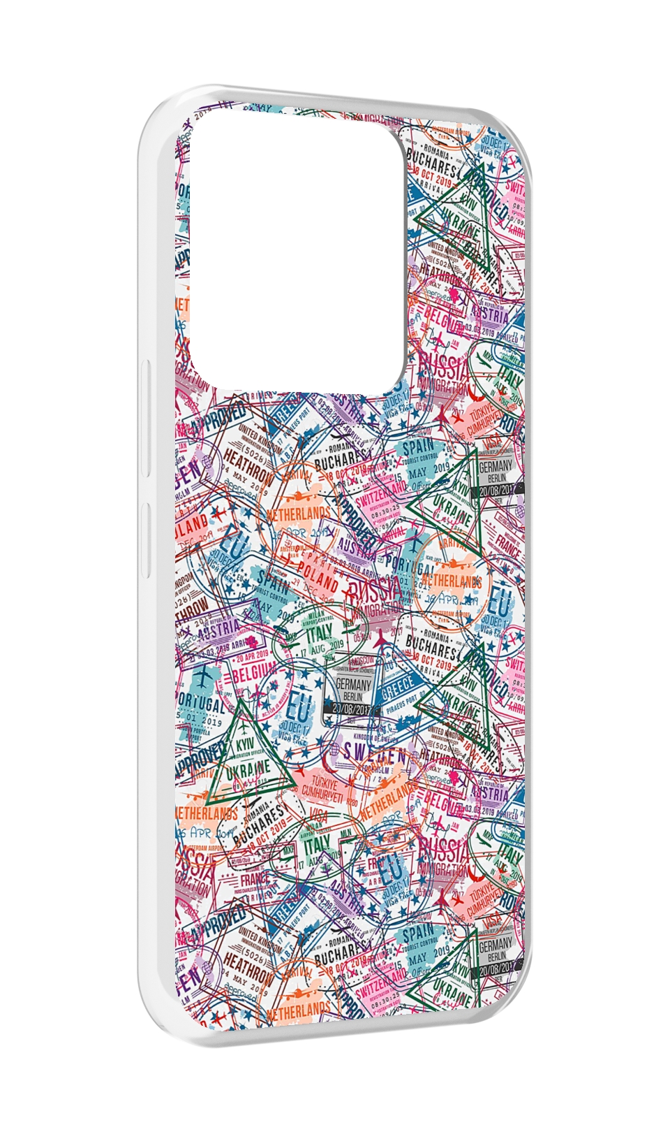 

Чехол MyPads загранчехол для Tecno Spark Go 2022 / Tecno Spark 8C, Прозрачный, Tocco