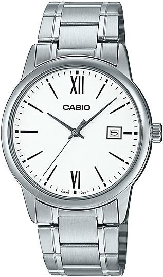 фото Наручные часы мужские casio mtp-v002d-7b3 серебристые