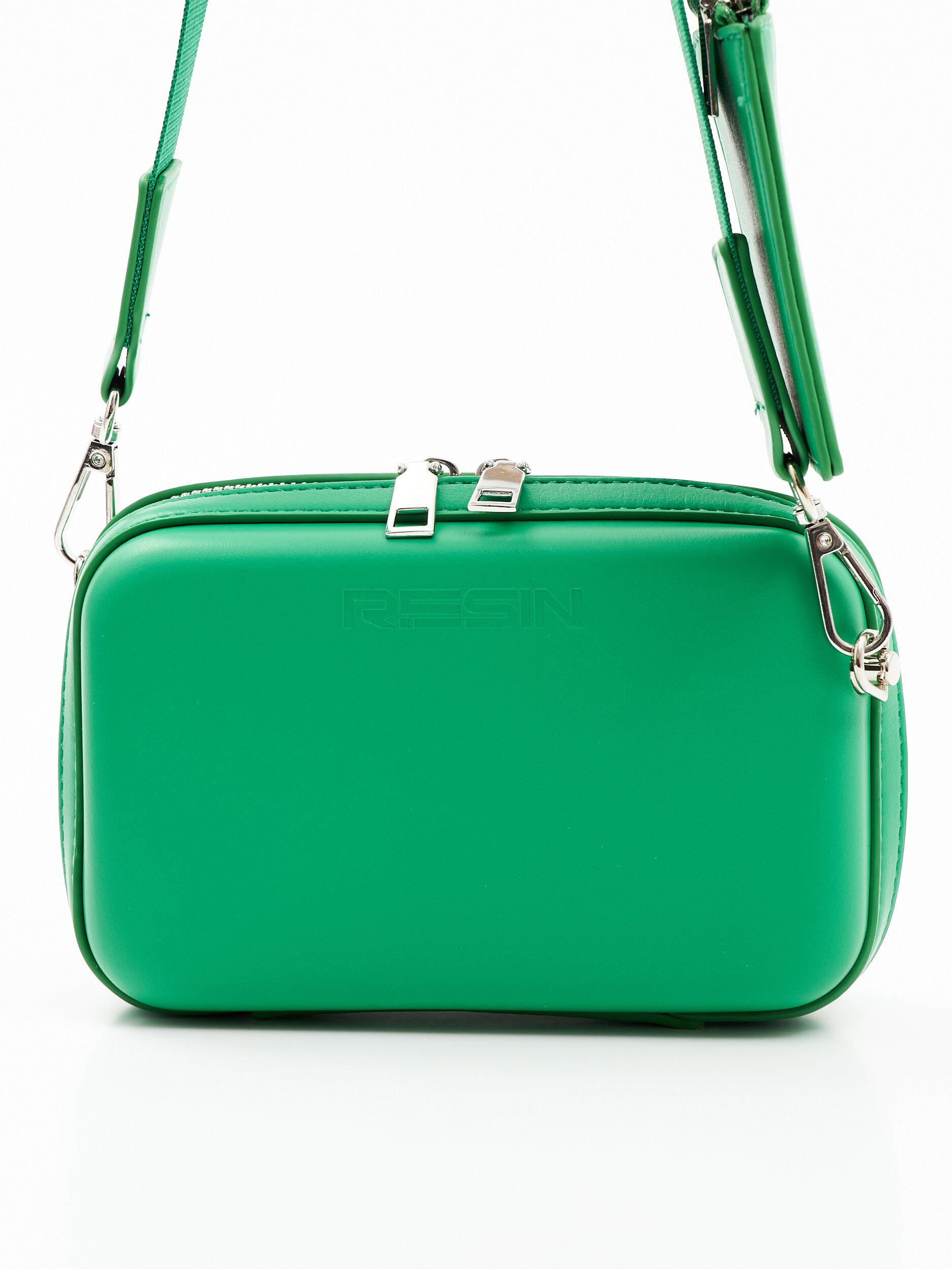 Сумка кросс-боди женская RESIN clbag, зеленый