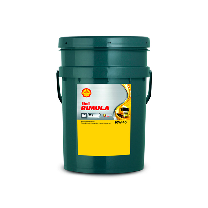 фото Трансмиссионное масло shell rimula r6 ms 10w40 ldf3 550046752, 20л