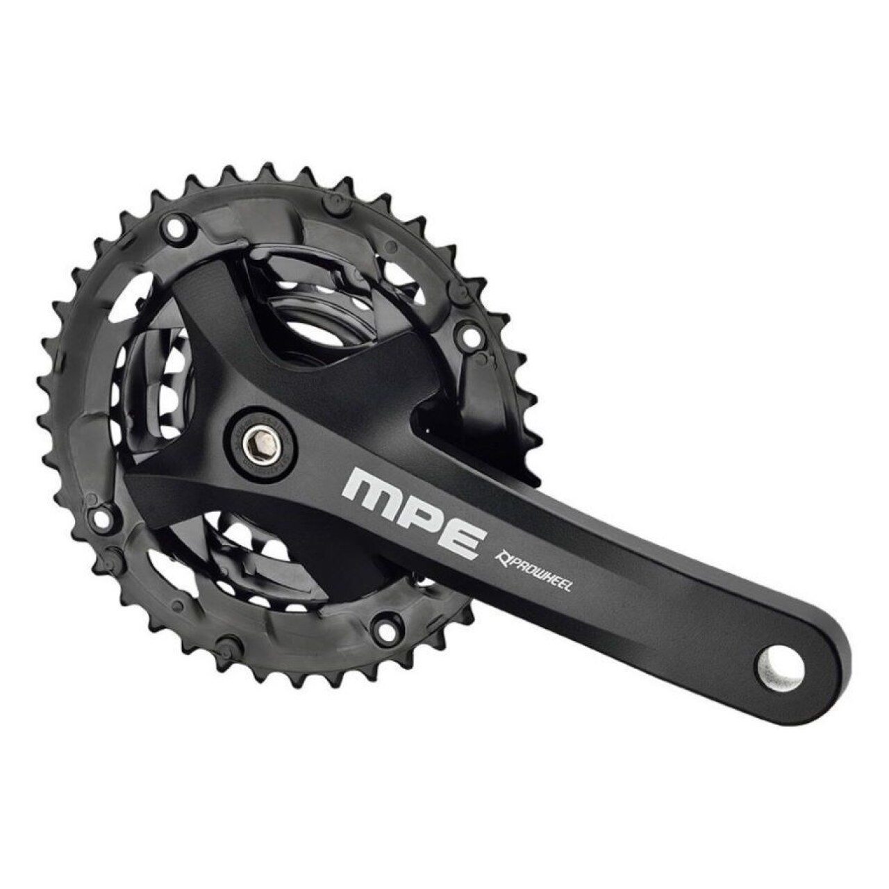 

Система Prowheel MPE-901, 3x9 скоростей, 40T-30T-22T, 175 мм. Чёрный, Черный, MPE-901
