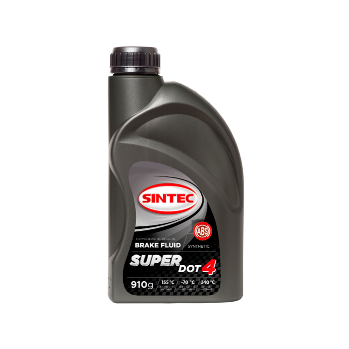 фото Тормозная жидкость sintec super dot-4 tk 250 с 800735, 910г