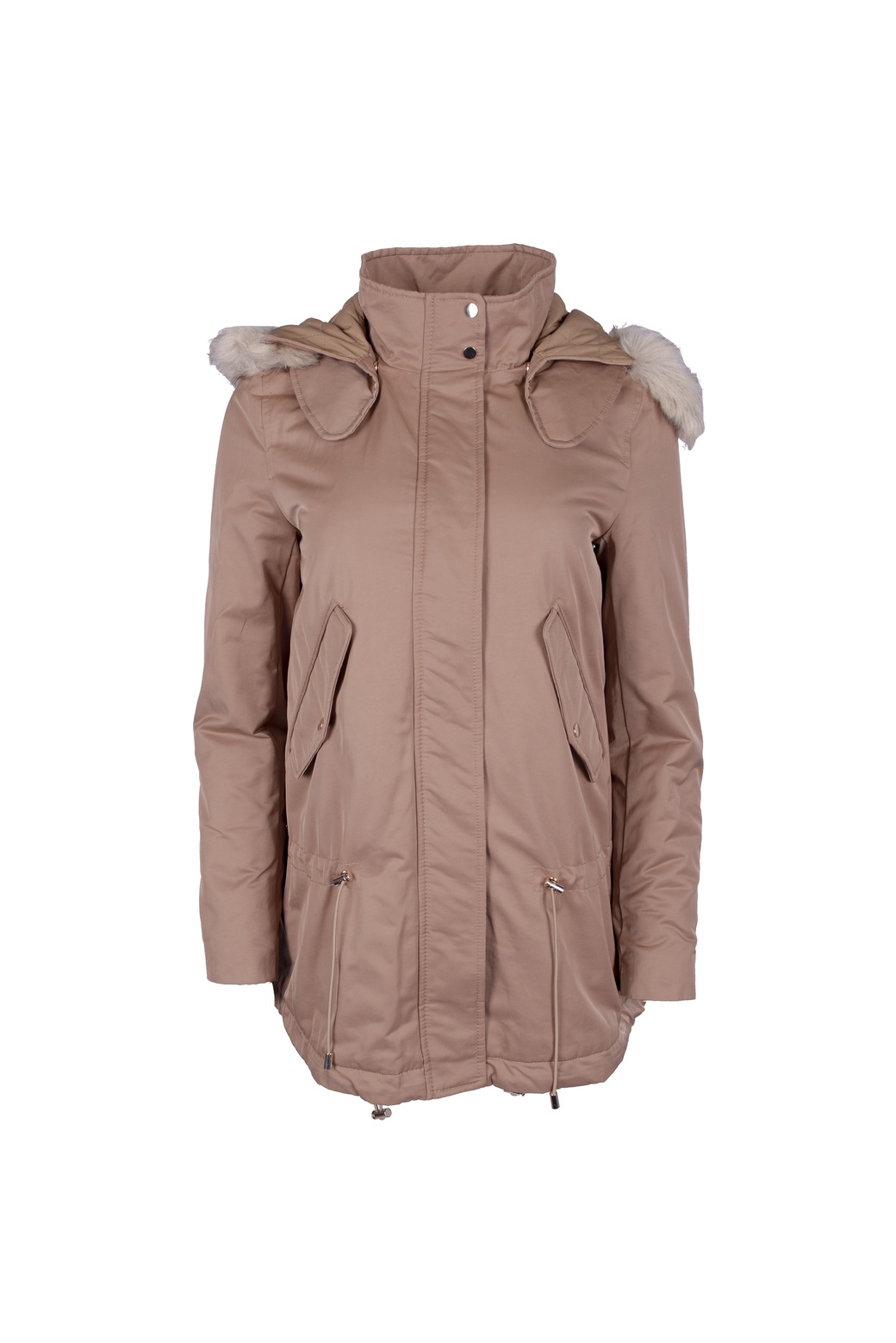 

Куртка женская MANGO 33953708 бежевая S, 33953708