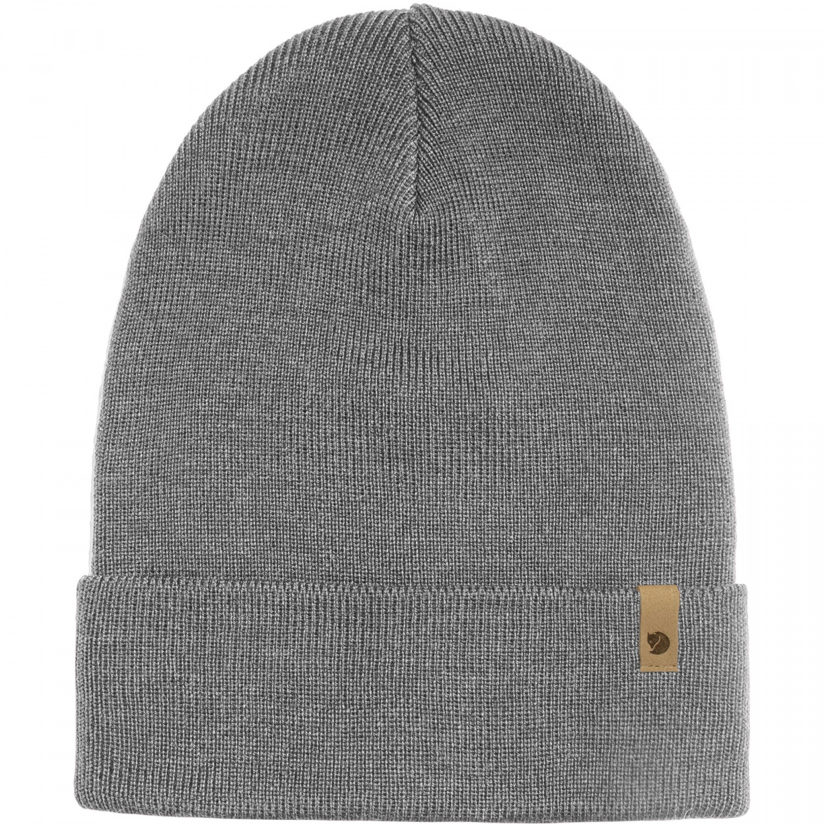 фото Шапка-бини унисекс fjallraven classic knit hat 77368 серая, one size