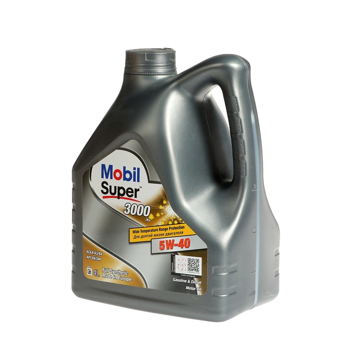 

Моторное масло Mobil SUPER 3000 X1 5w-40, 4 л