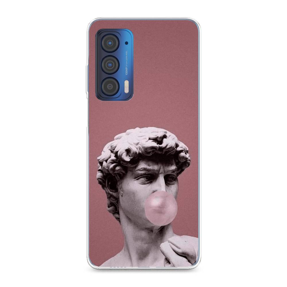 

Чехол Awog на Motorola Edge (2021) "Modern David", Разноцветный, 242950-9