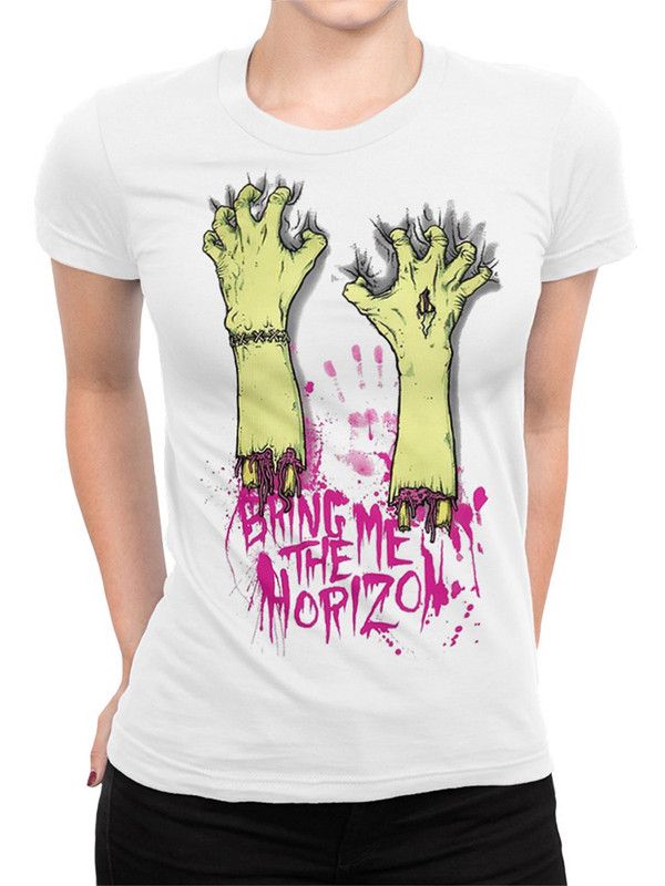 

Футболка женская DreamShirts Studio Bring Me the Horizon - BMTH BRI-51112-1 белая 3XL, Белый, Bring Me the Horizon - BMTH BRI-51112-1