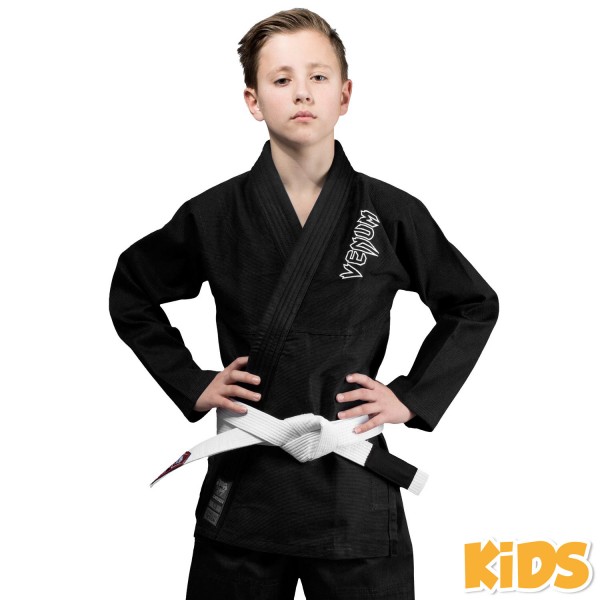 фото Кимоно venum contender kids black, с2