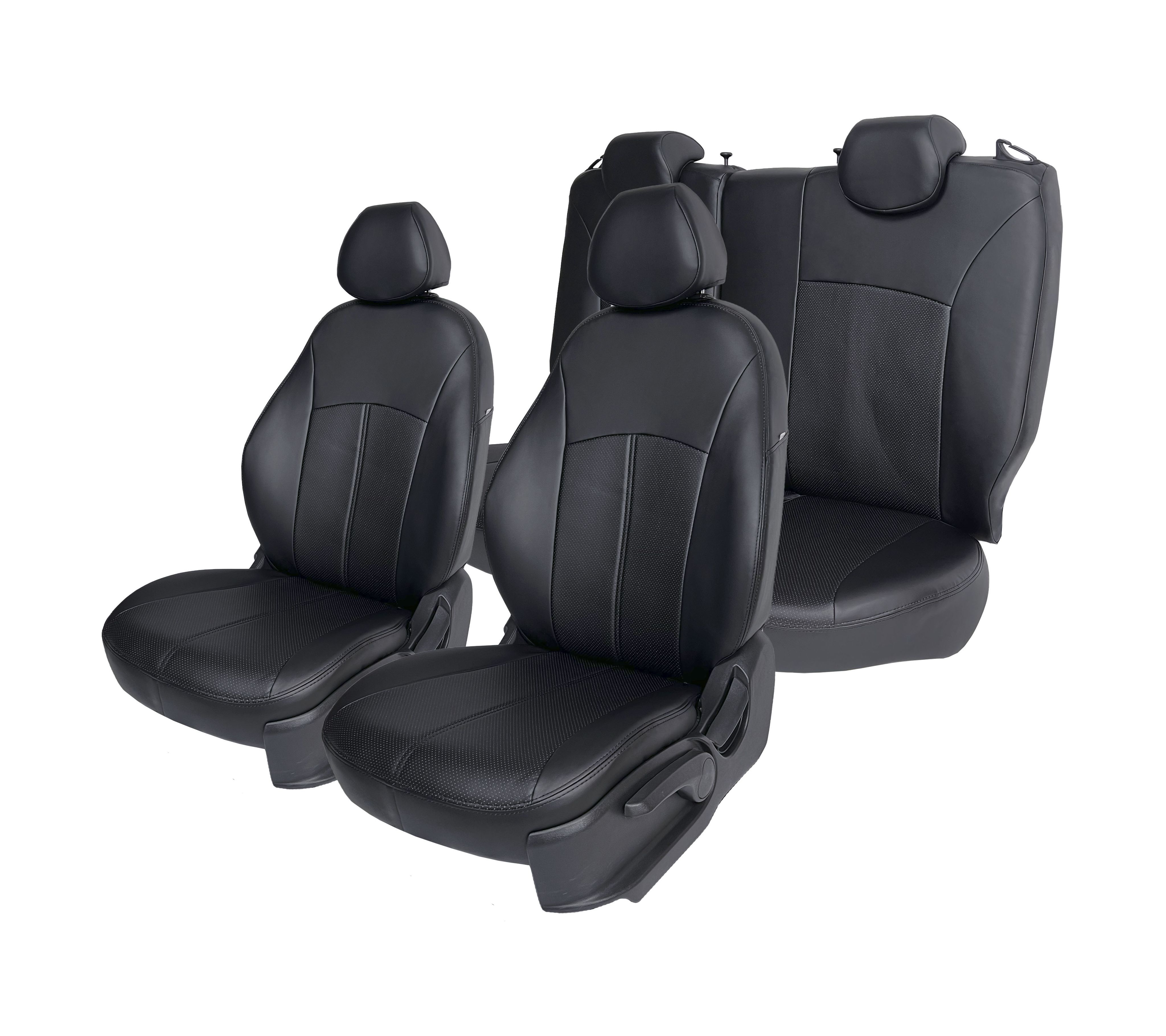 

Чехлы на сиденья NISSAN X-Trail T-31 2007-2014 г. Авточехлы Ниссан X-Trail T-31 2007-2014, Черный