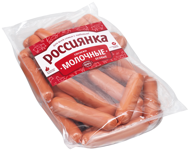 

Сосиски Россиянка Молочные особые