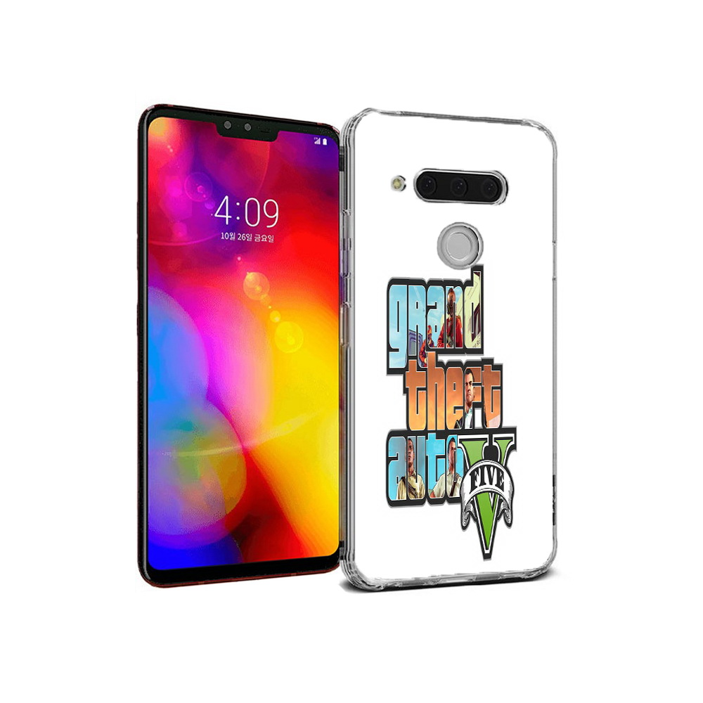 

Чехол MyPads Tocco для LG V40 ThinQ игра гта (PT121590.74.373), Прозрачный, Tocco