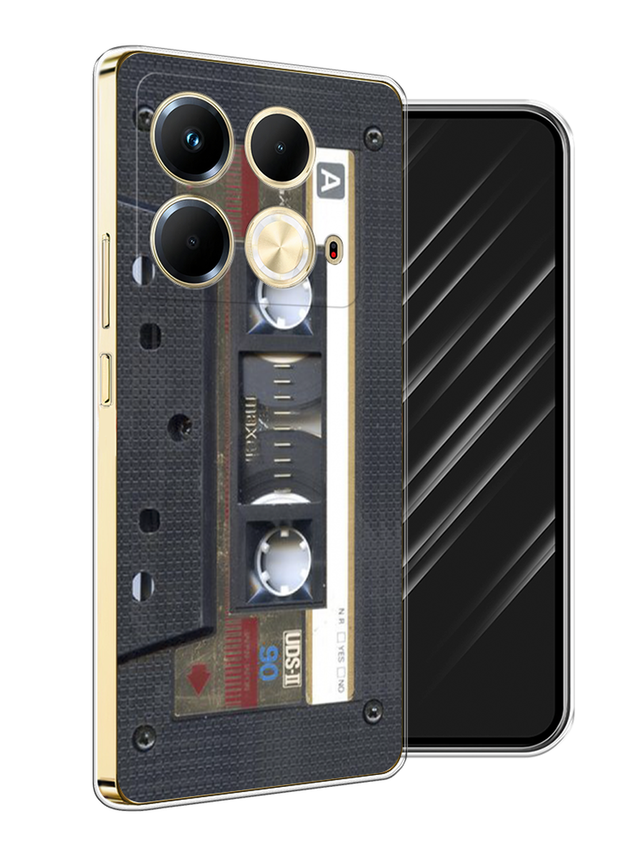 

Чехол Awog на Infinix Note 40 "Пленочная кассета", Серый;белый, 3105850-1