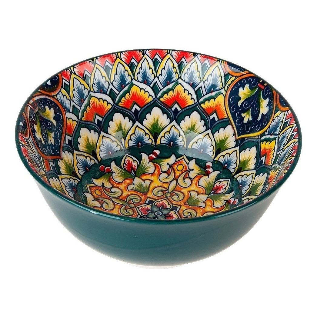

Салатник Nouvelle Home Arabesque зеленый 16 см