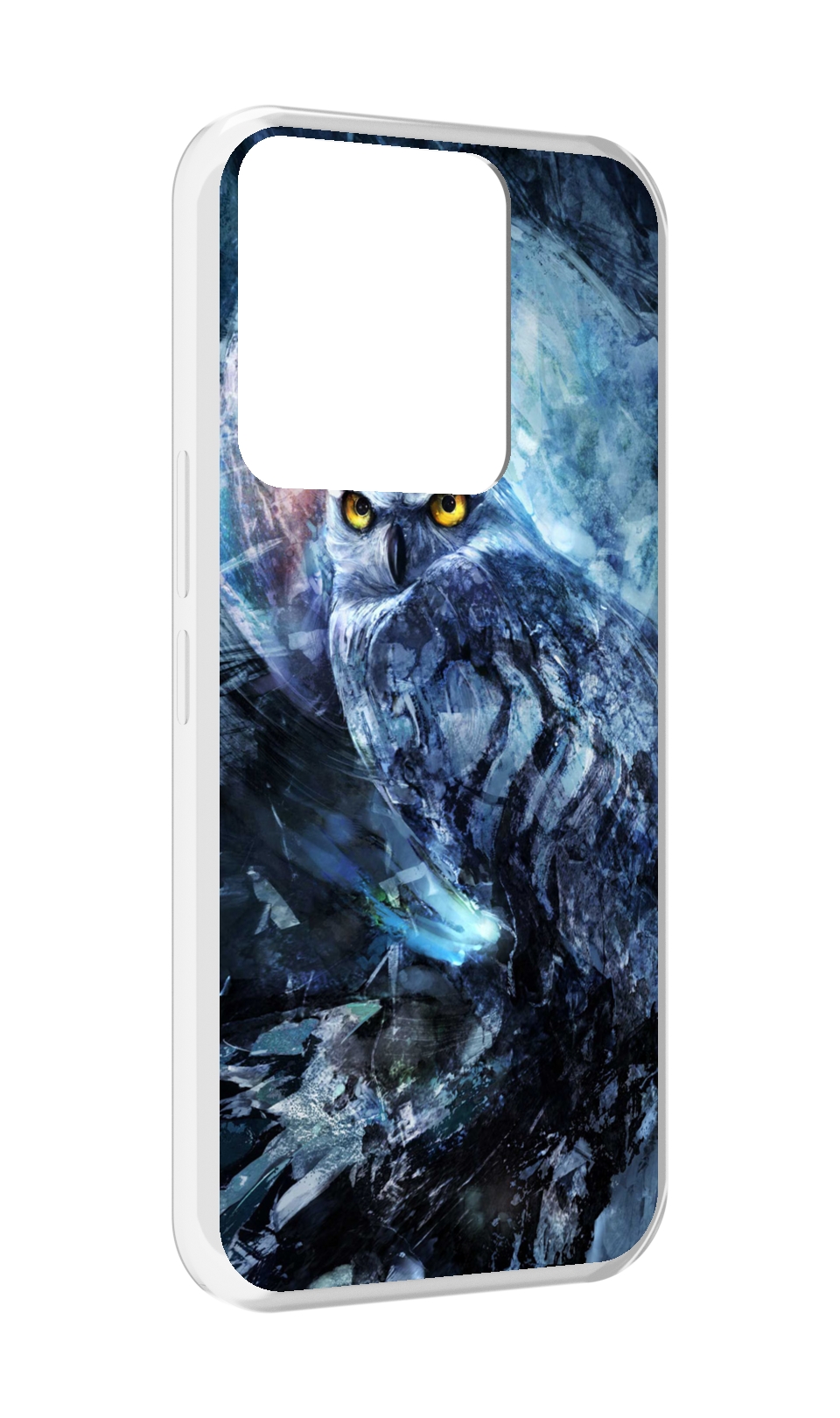 

Чехол MyPads замороженная-сова для Tecno Spark Go 2022 / Tecno Spark 8C, Прозрачный, Tocco