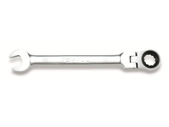 Ключ комбинированный 12мм с поворотной трещоткой TOPTUL (AOAH1212)