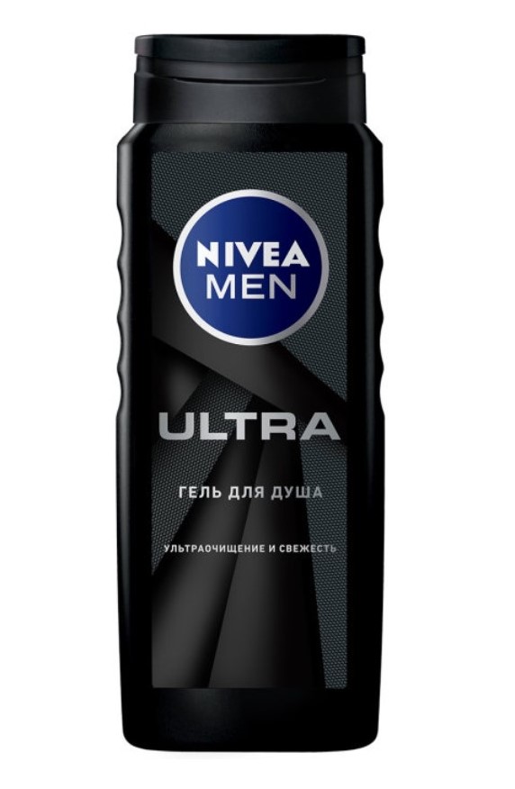 Гель для душа Nivea Men Очищение и Cвежесть Ultra 500мл