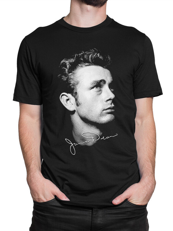 

Футболка мужская Dream Shirts Джеймс Дин черная L, "Джеймс Дин"