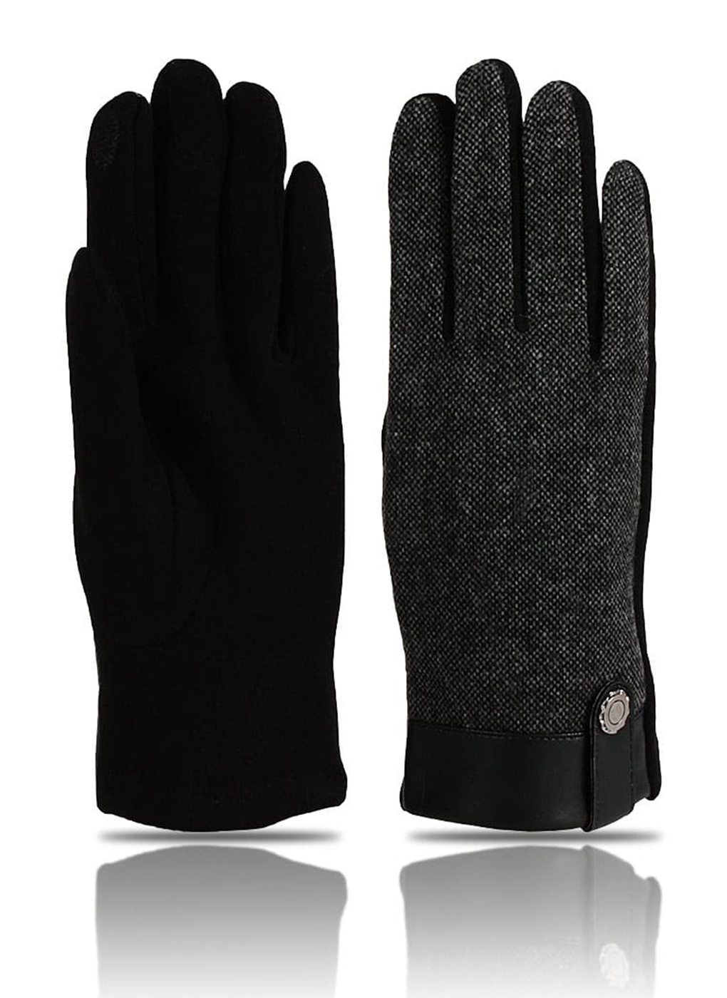 

Перчатки женские Каляев 50995 черные, р. One Size, 50995