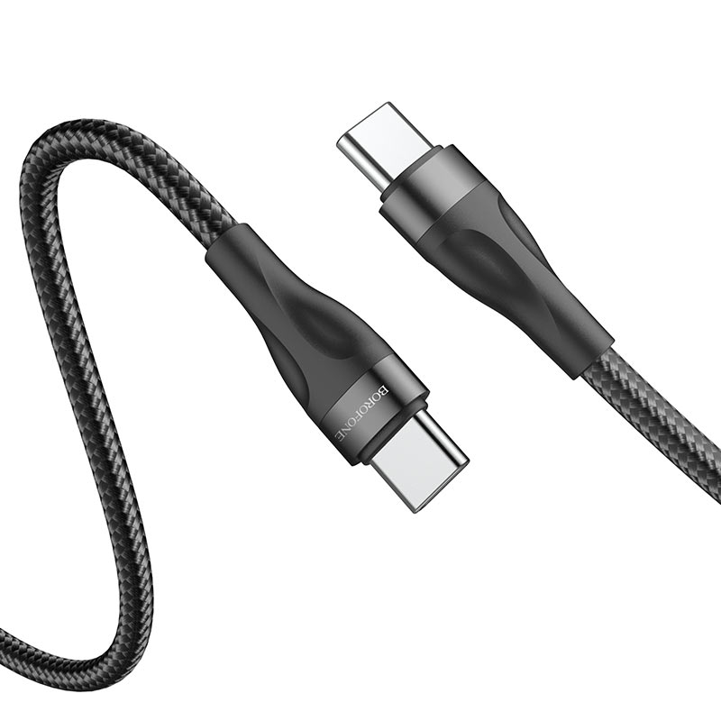 

Дата-кабель Borofone BX51 USB - Type-C PD 60W, ПВХ 3A, 1 м, Black (повреждена упаковка)