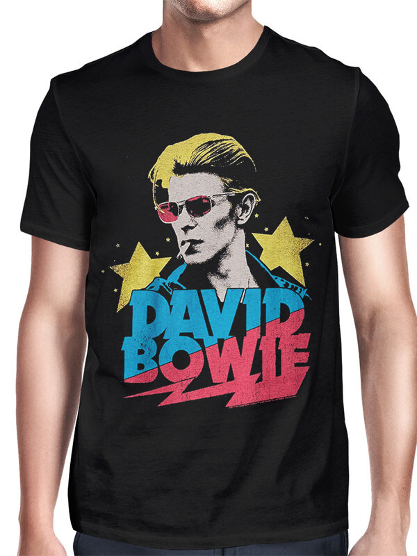 

Футболка мужская Dream Shirts David Bowie - Дэвид Боуи черная S, "David Bowie - Дэвид Боуи"