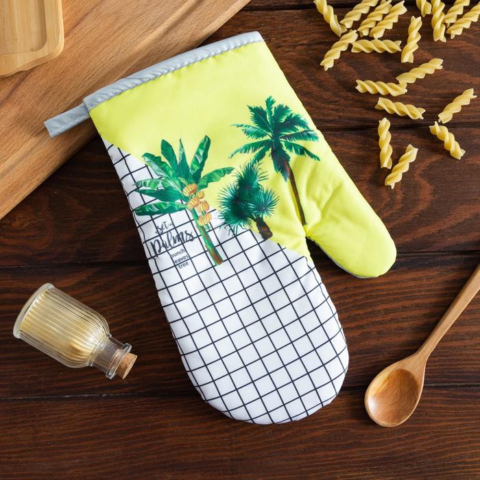 

Варежка Доляна Palms 26x16 , 100% п/э